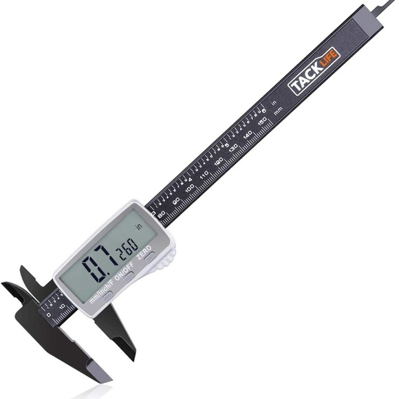 Digital Caliper 6 Inch with Larger LCD Display, Inch/Fractions/Millimeter - Picture 1 of 7